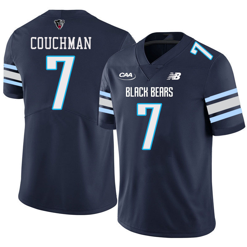 Maine Black Bears #7 Latrell Couchman College Football Jerseys,Uniforms-Navy